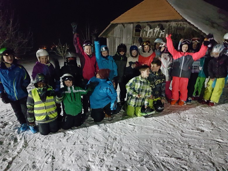 Die Jugi und Mädchenriege im&nbsp;Schnee!