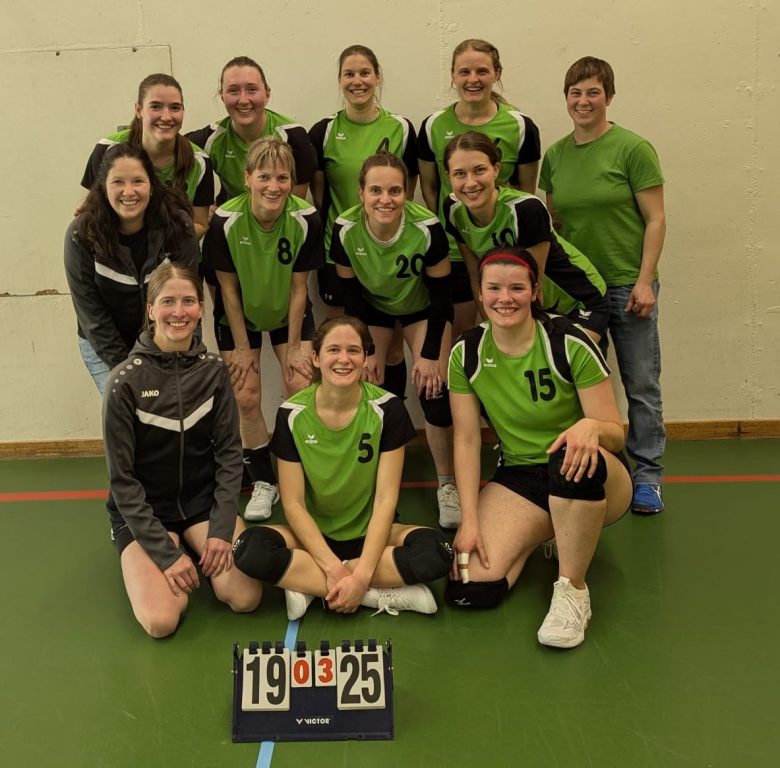 Schlussrang 5 fürs SV Wasen Frauen-Volleyteam in der 4.&nbsp;Liga